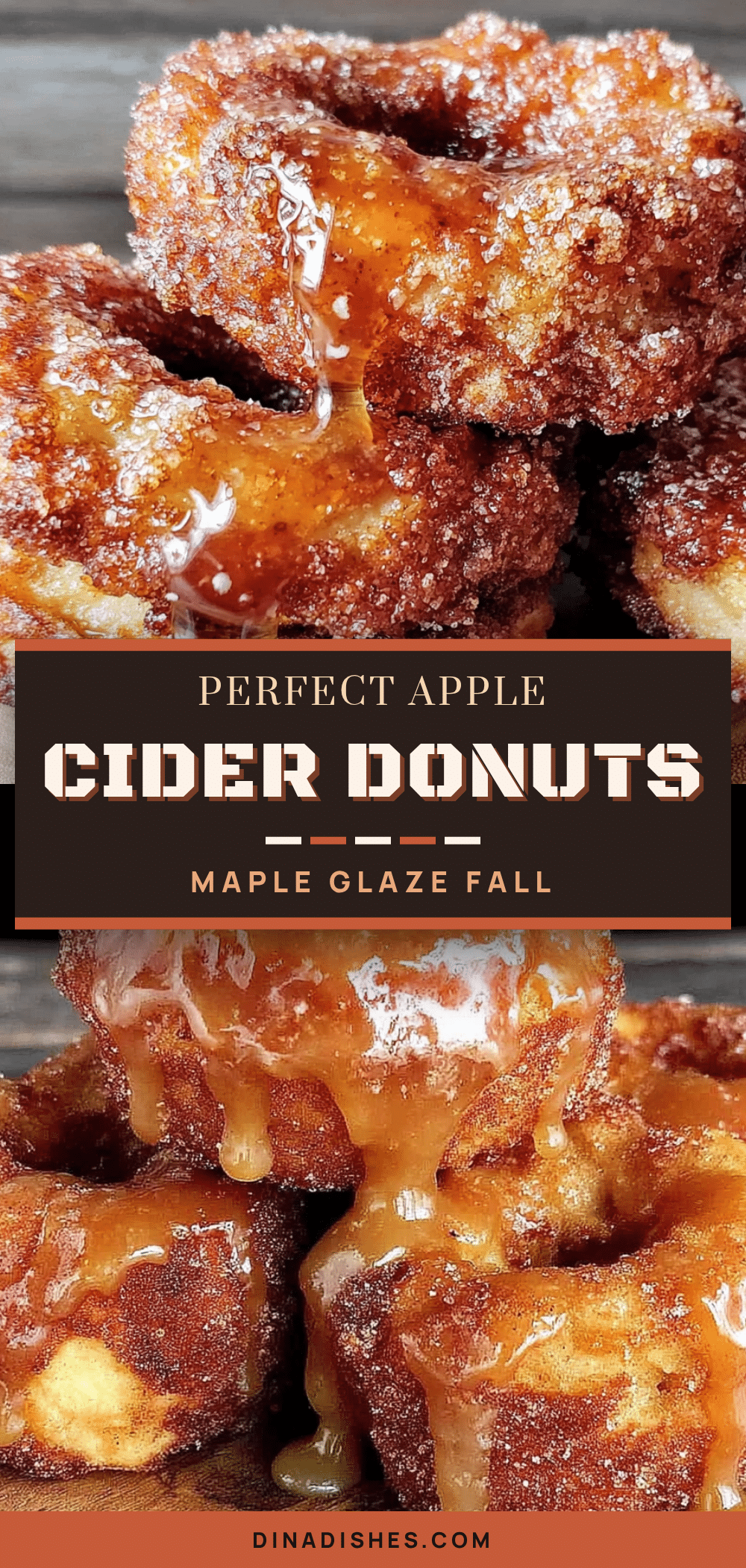 apple cider donuts with maple glaze recipe