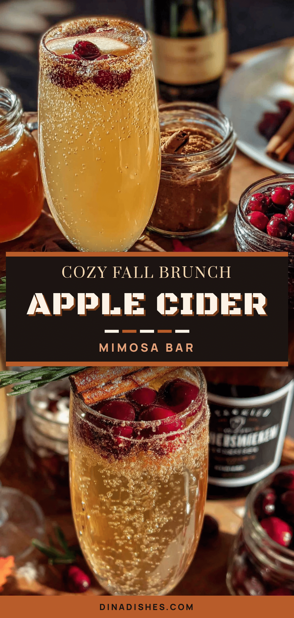 apple cider mimosa bar recipe