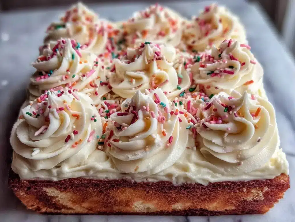 birthday sheet cake - featured image