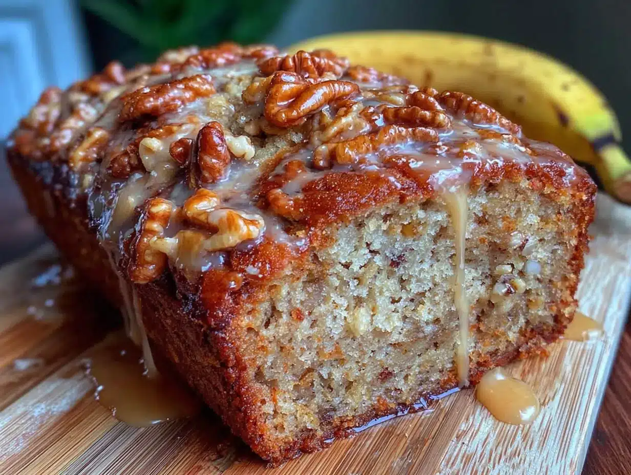 brown butter banana bread preparation steps