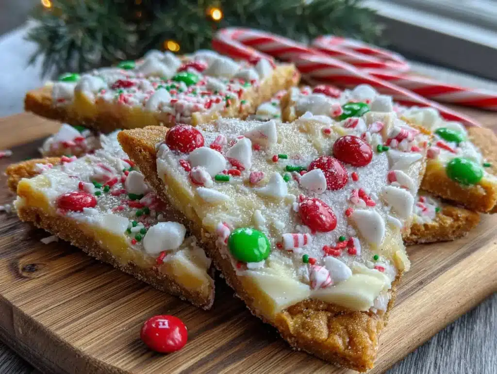budget-friendly kid-approved christmas sugar cookie bark - featured image