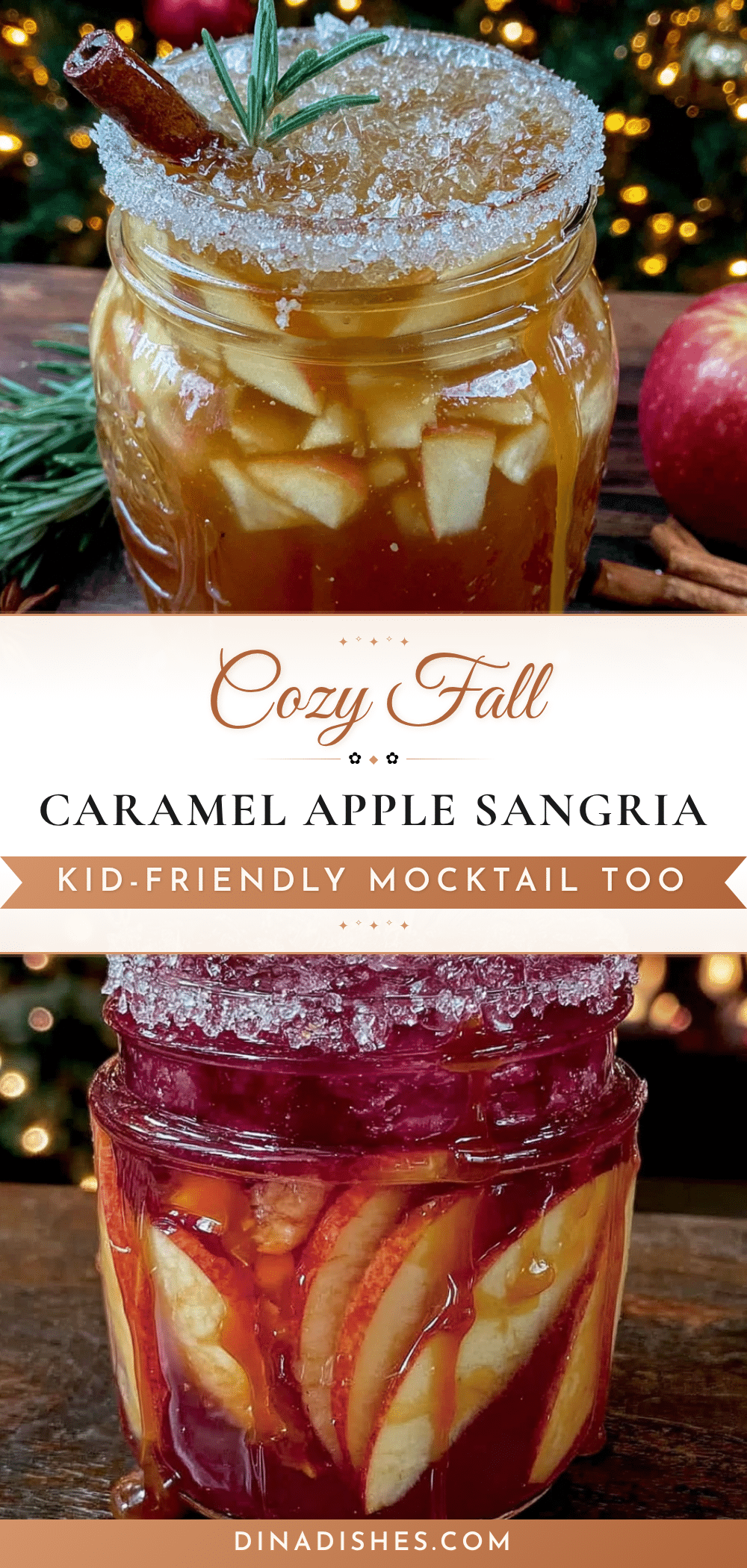 caramel apple sangria recipe