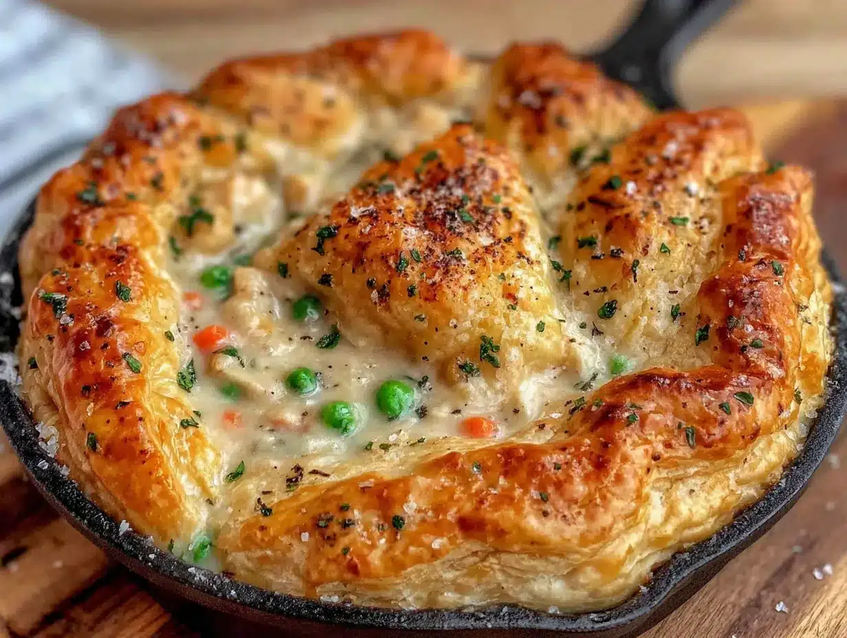 classic chicken pot pie preparation steps