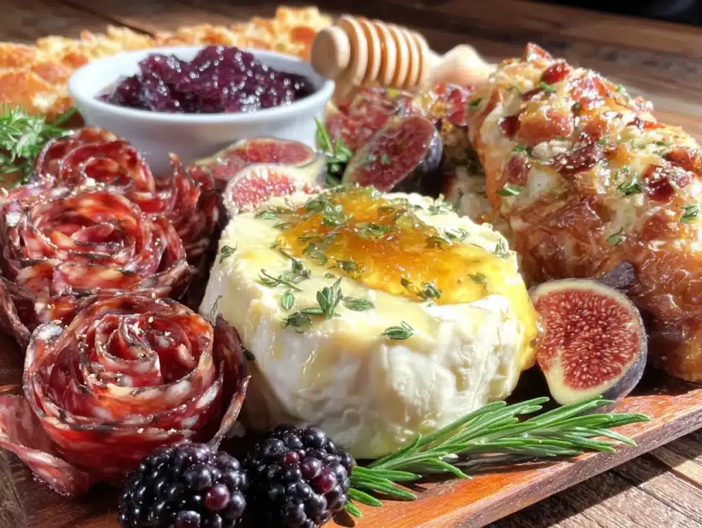 cozy fall charcuterie board for two - featured image