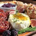 cozy fall charcuterie board for two - featured image