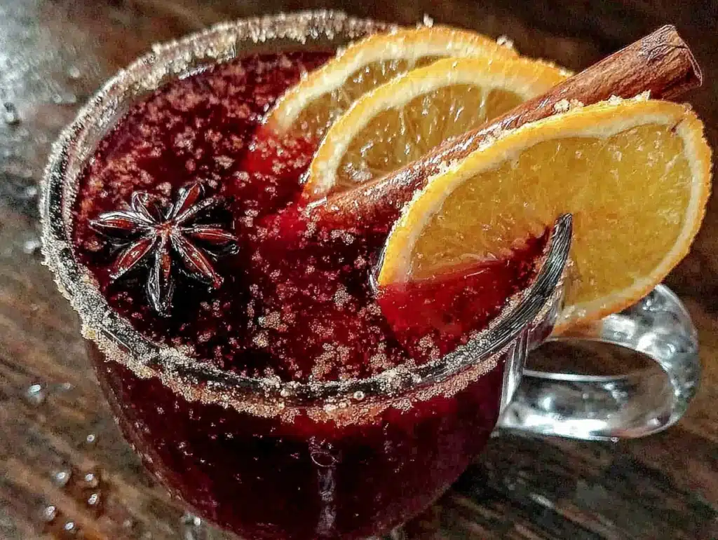 cozy slow cooker mulled wine - featured image