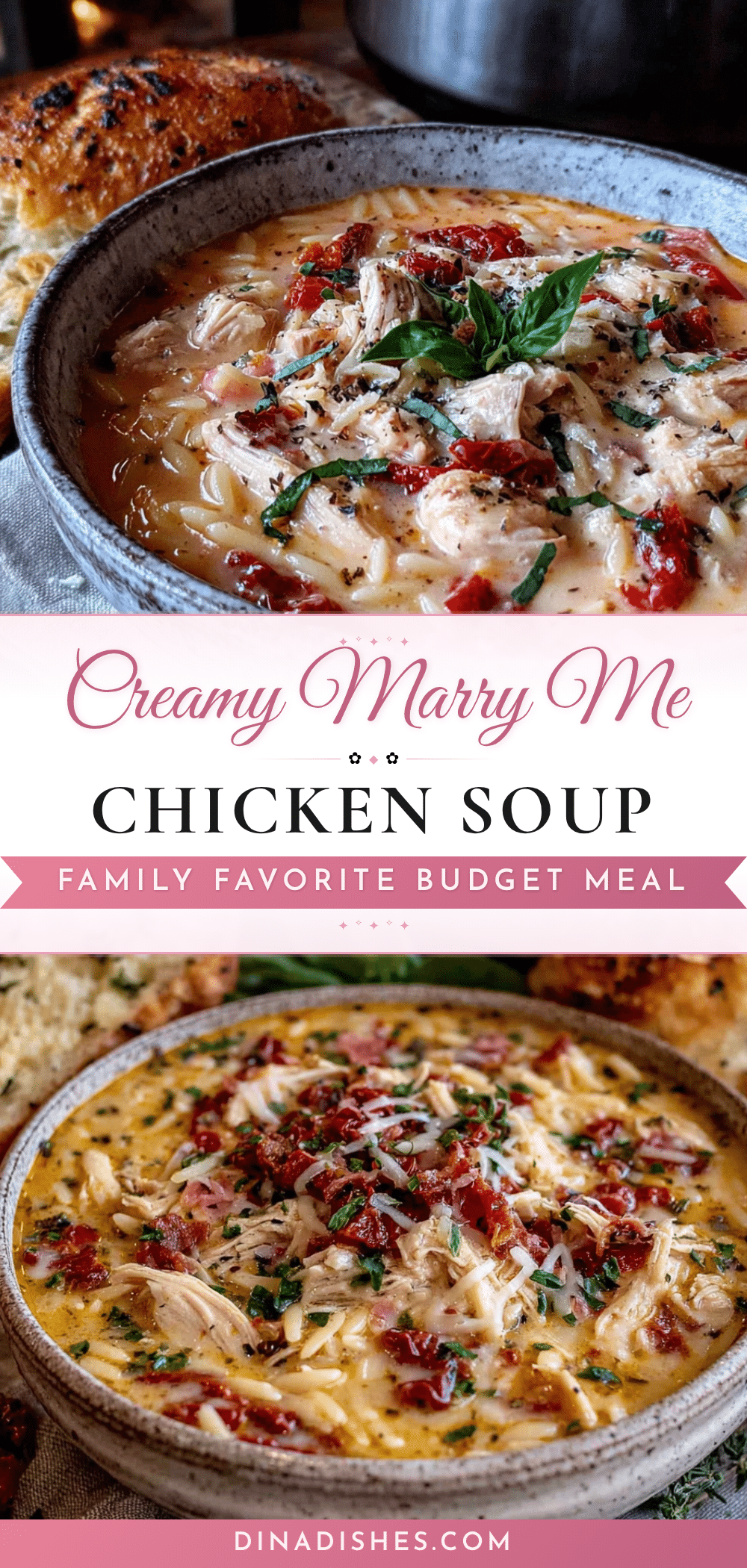 creamy marry me chicken soup recipe