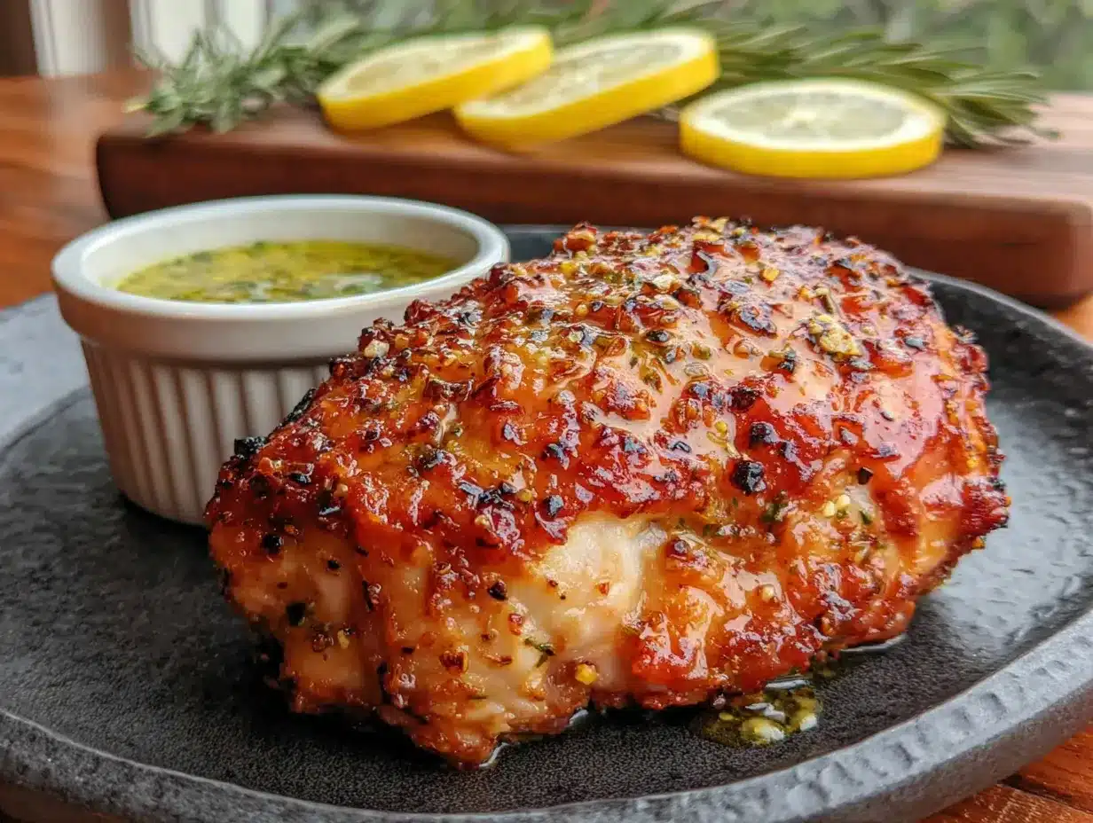 crispy lemon herb air fryer chicken preparation steps