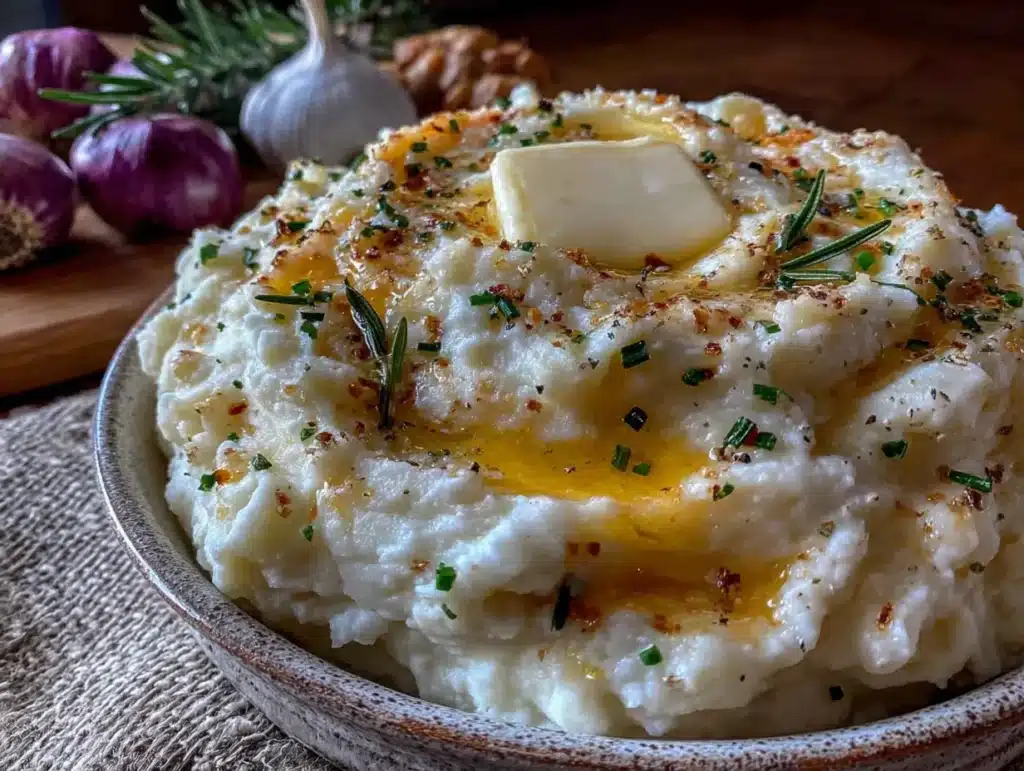 crockpot mashed potatoes for a crowd - featured image