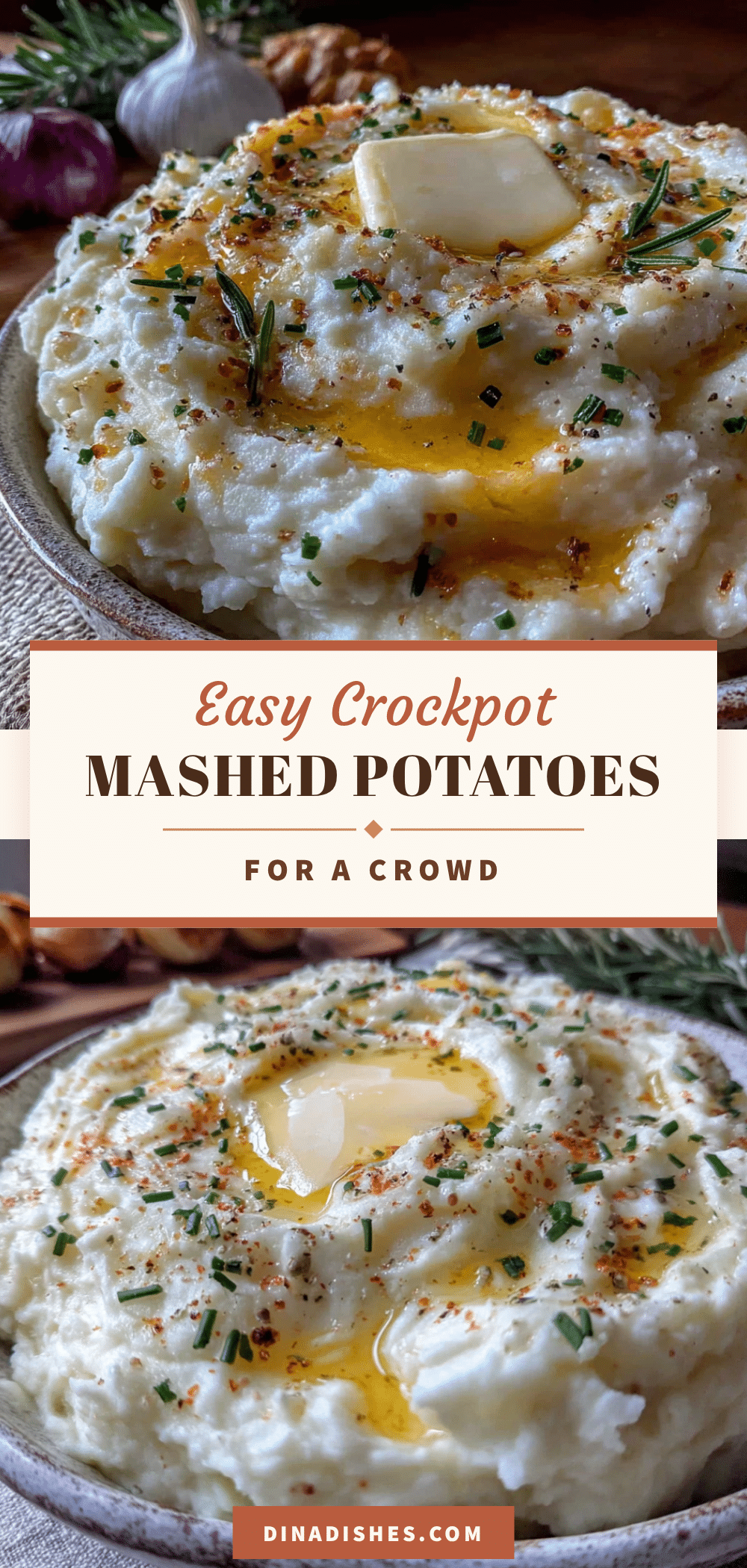 crockpot mashed potatoes for a crowd recipe