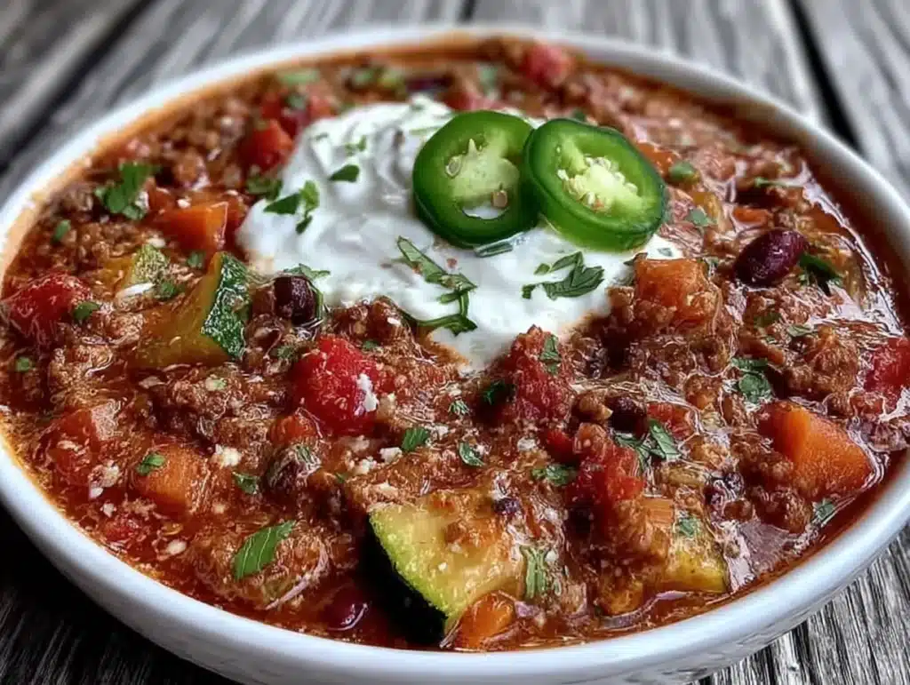 crockpot taco soup with ranch seasoning - featured image