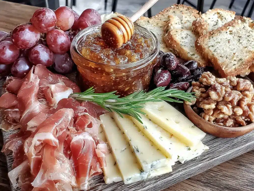 fall charcuterie board - featured image