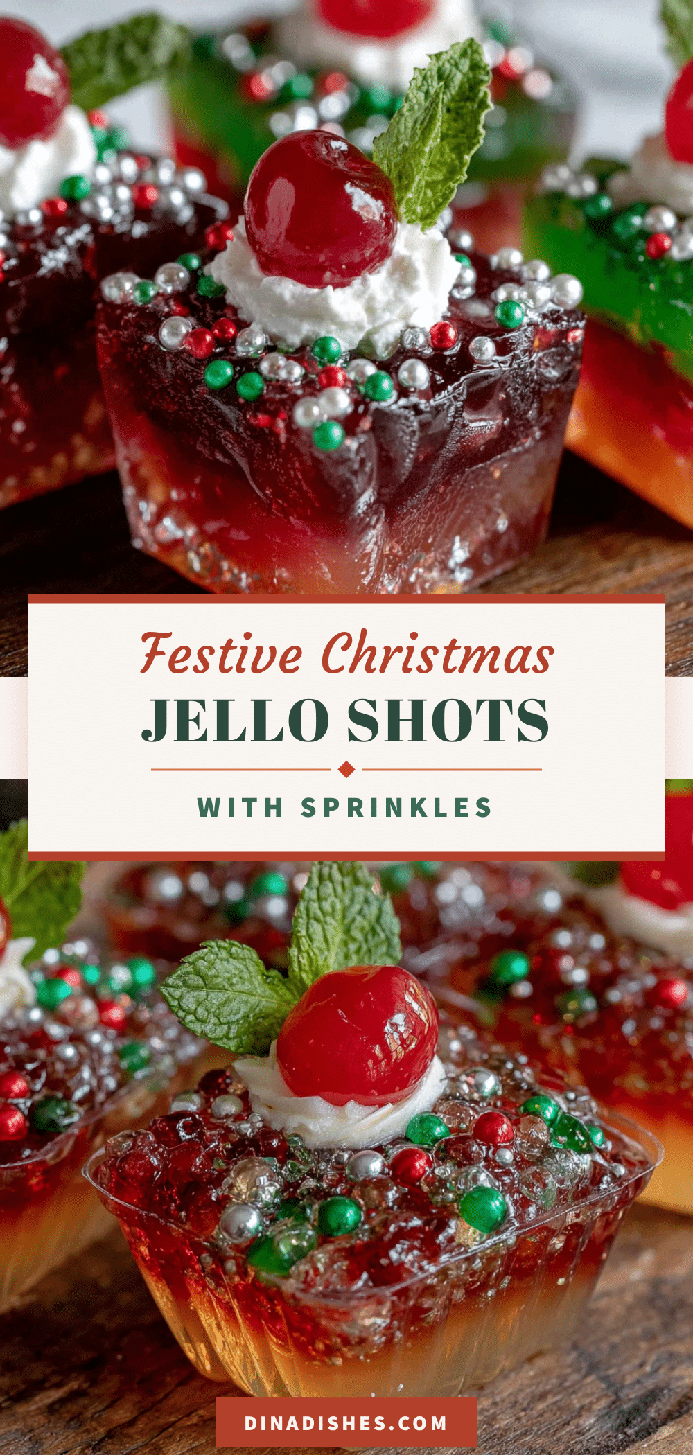 festive christmas jello shots recipe