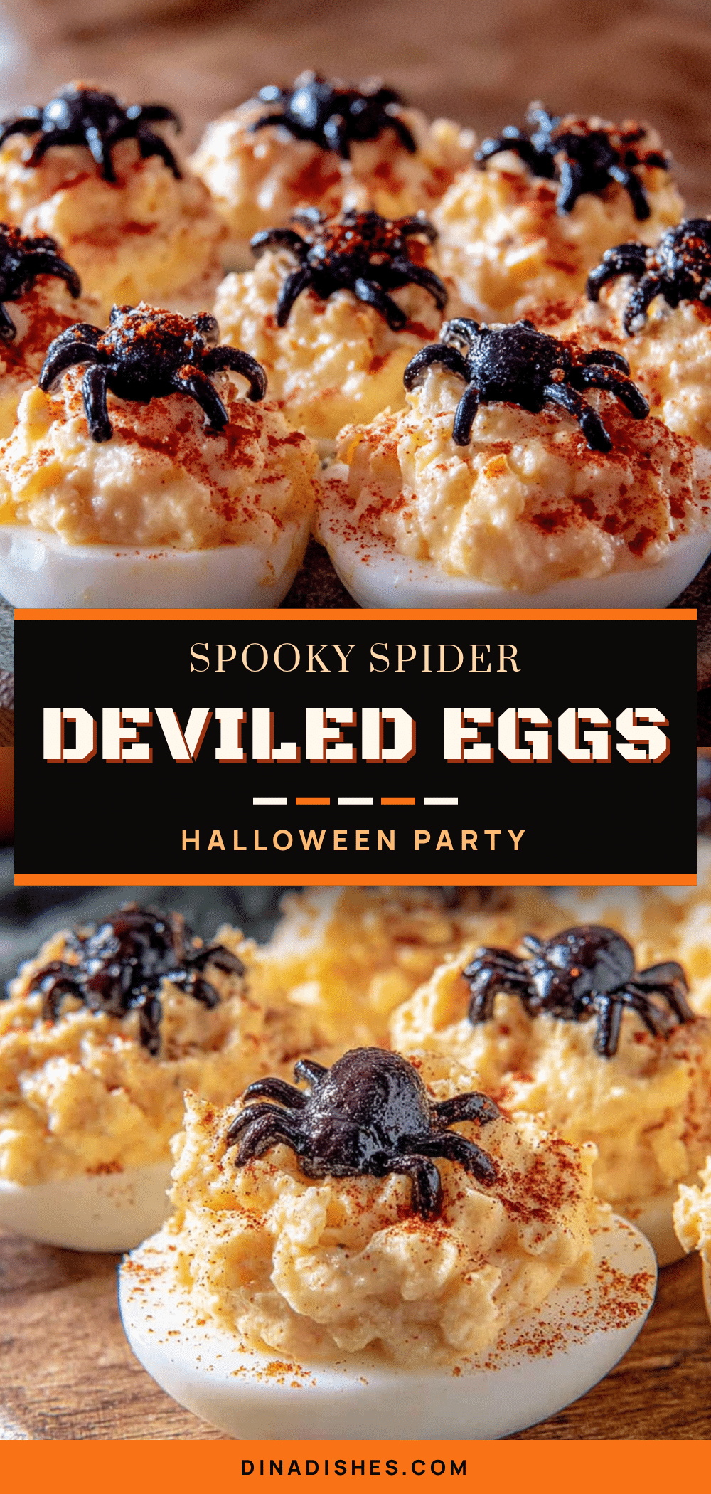 halloween deviled eggs recipe