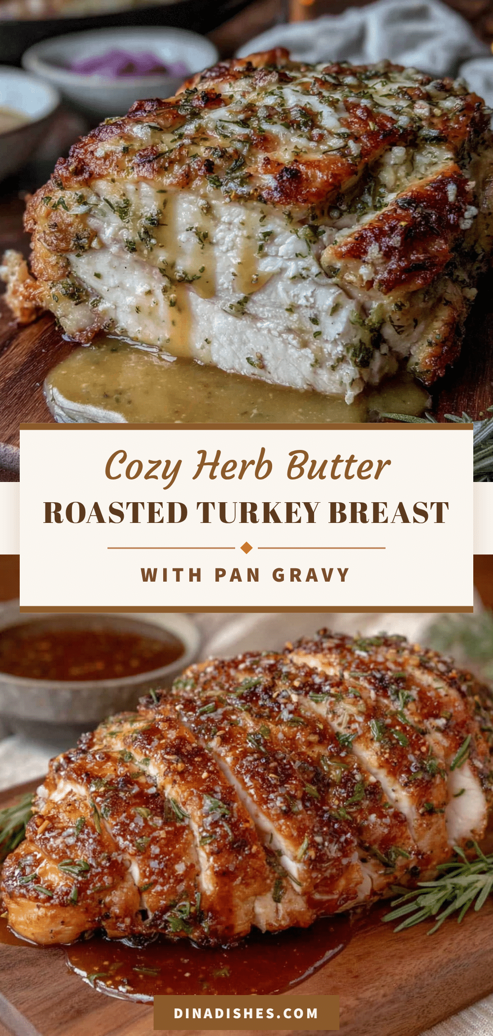 herb butter roasted turkey breast recipe