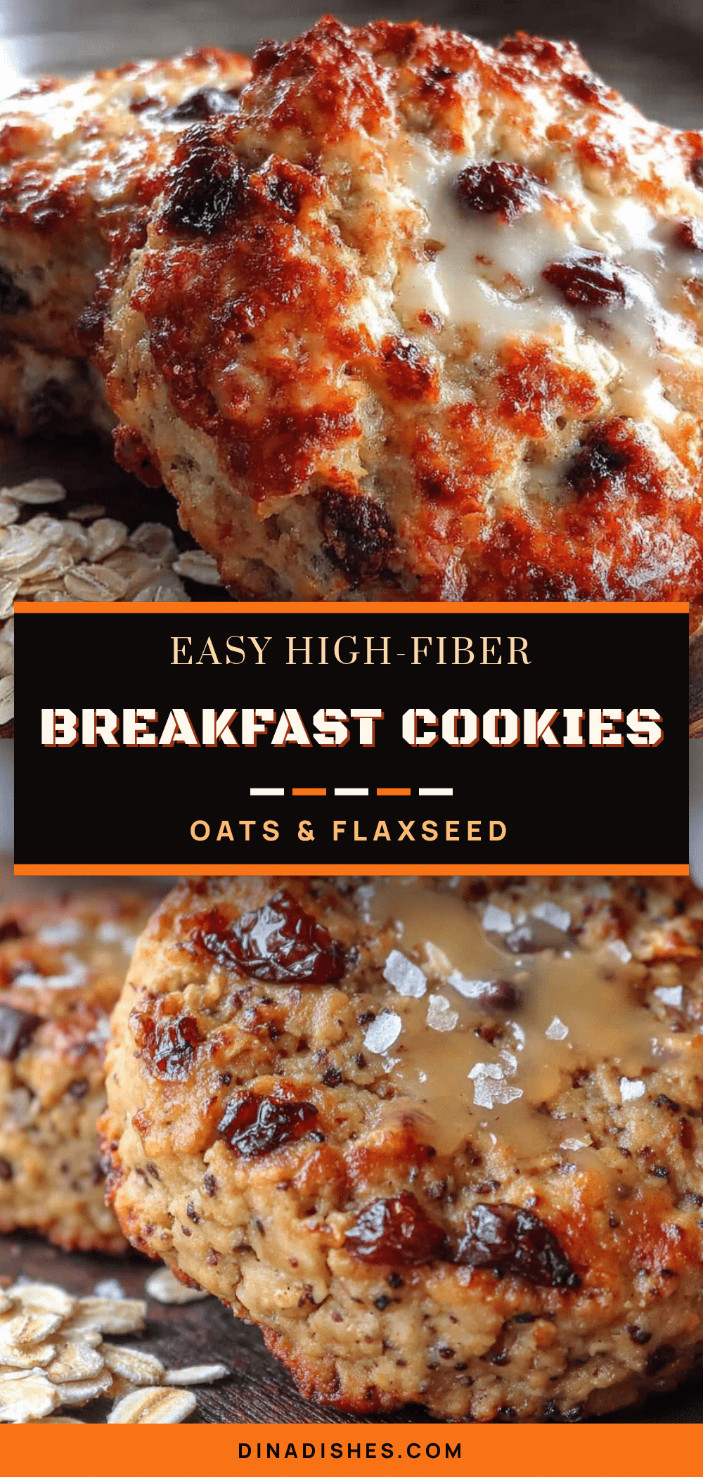 high-fiber breakfast cookies recipe