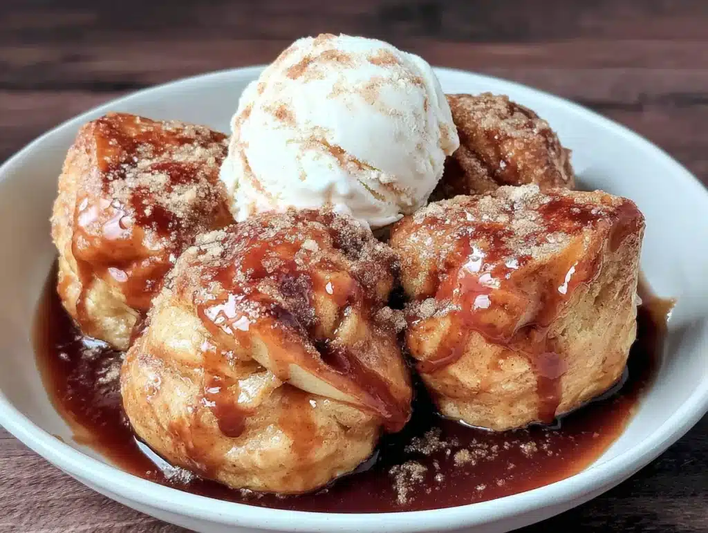 homemade apple dumplings - featured image