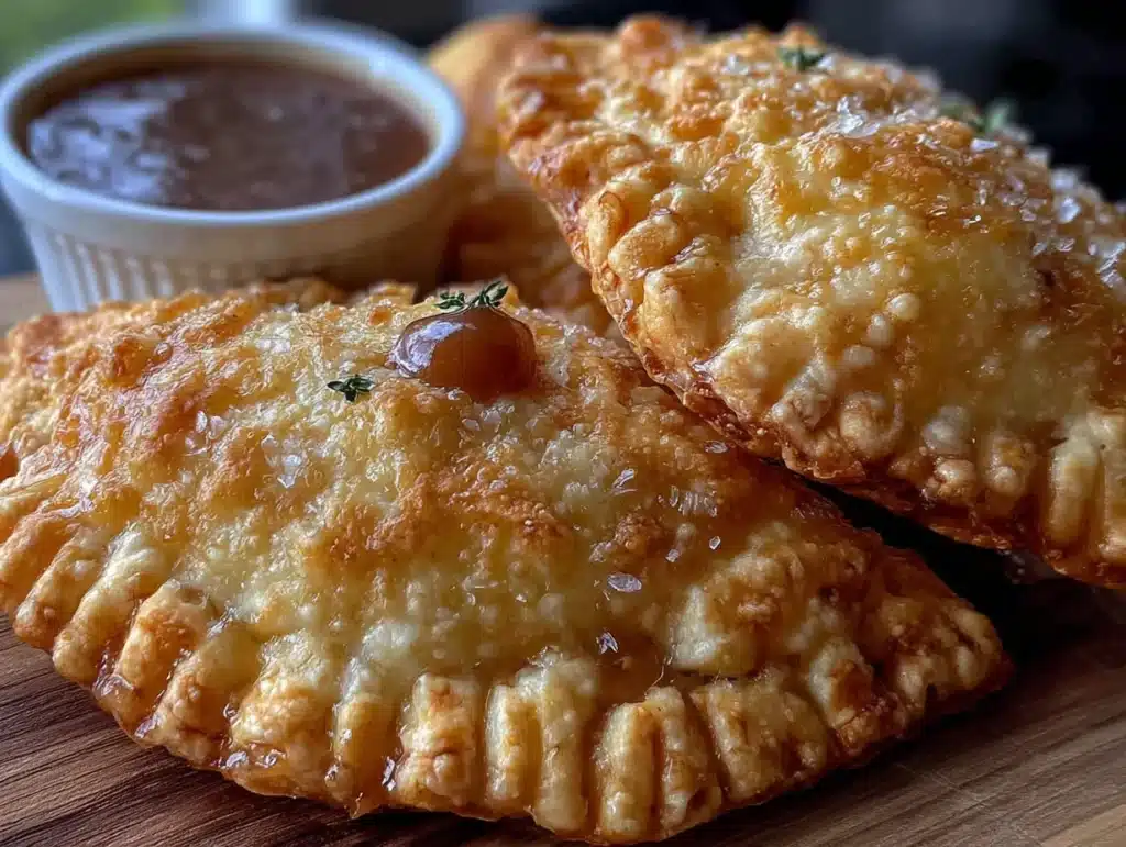 leftover turkey hand pies - featured image
