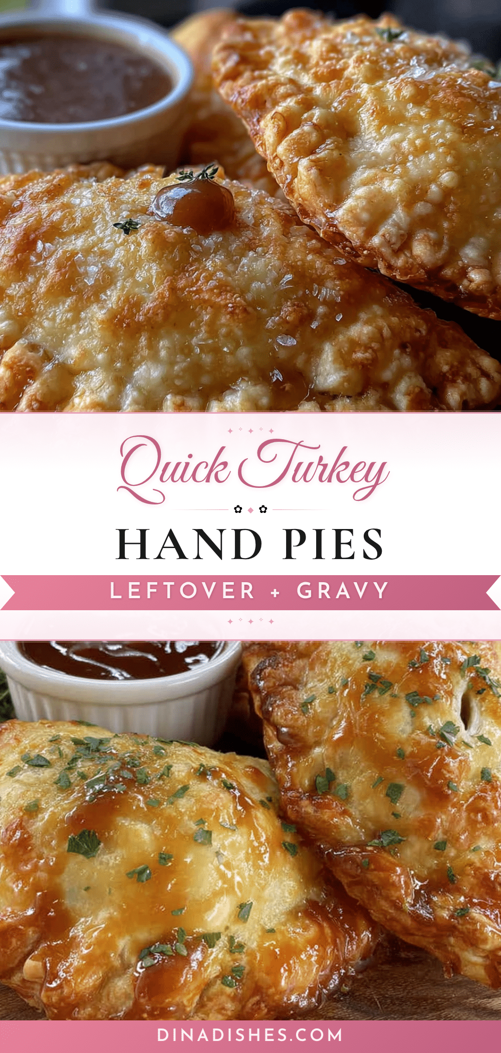 leftover turkey hand pies recipe