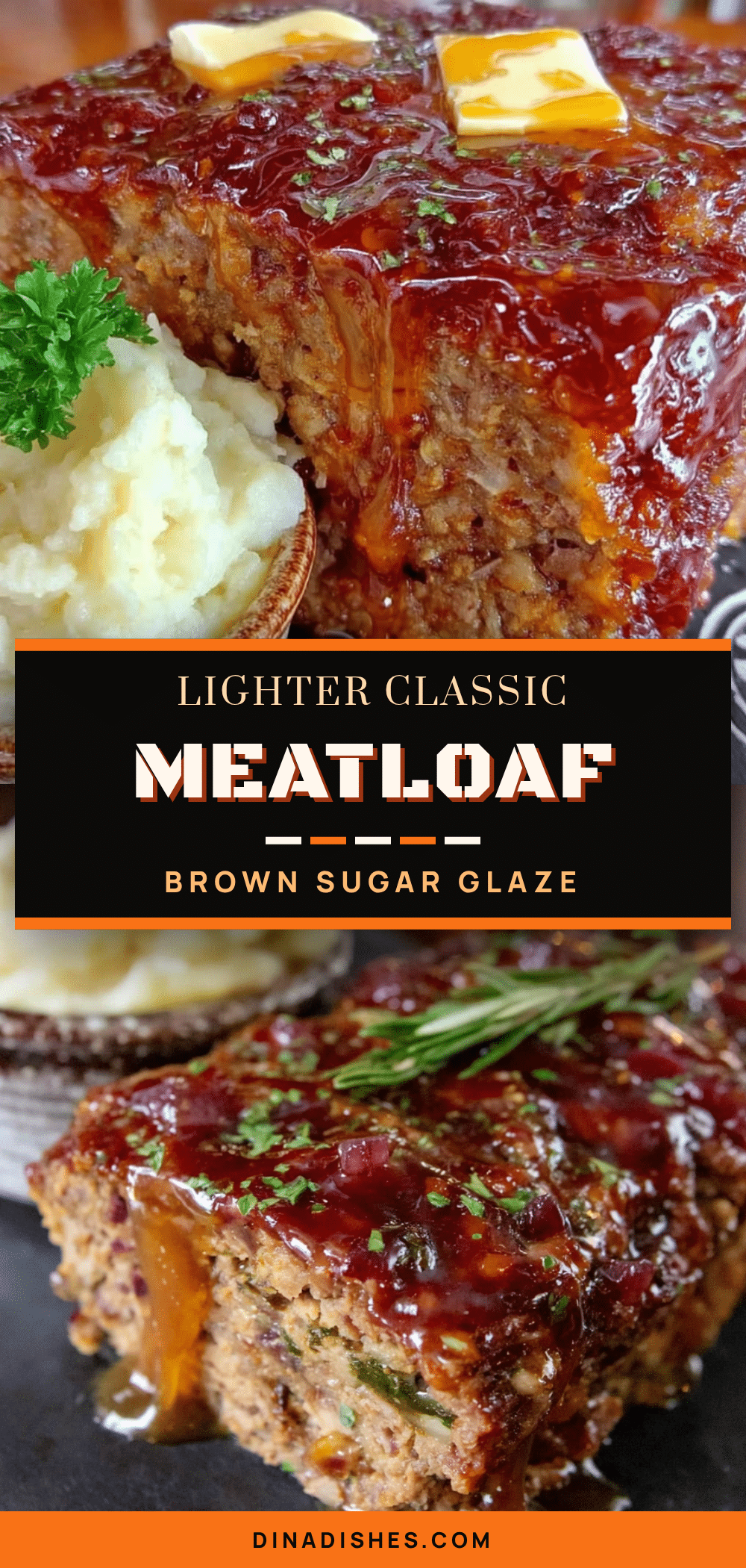 lighter classic meatloaf with brown sugar glaze recipe