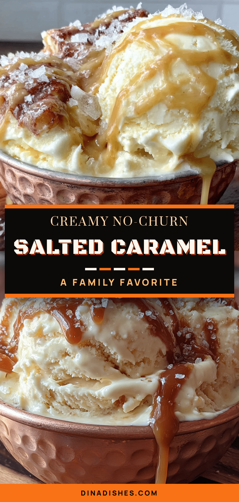 no-churn salted caramel ice cream recipe