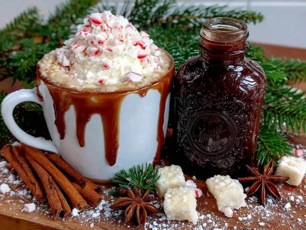 peppermint mocha syrup - featured image