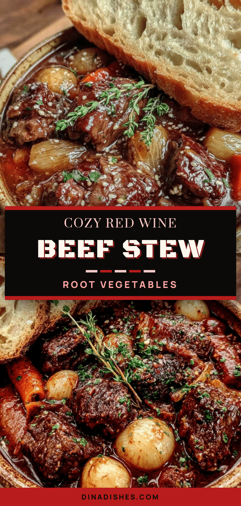 red wine beef stew recipe