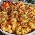 roasted butternut squash mac and cheese - featured image