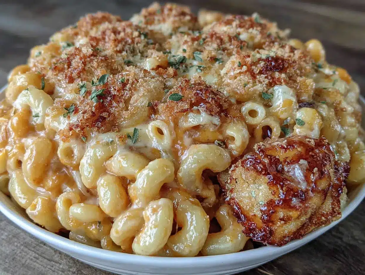 roasted butternut squash mac and cheese preparation steps