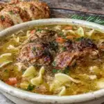 rotisserie chicken noodle soup - featured image