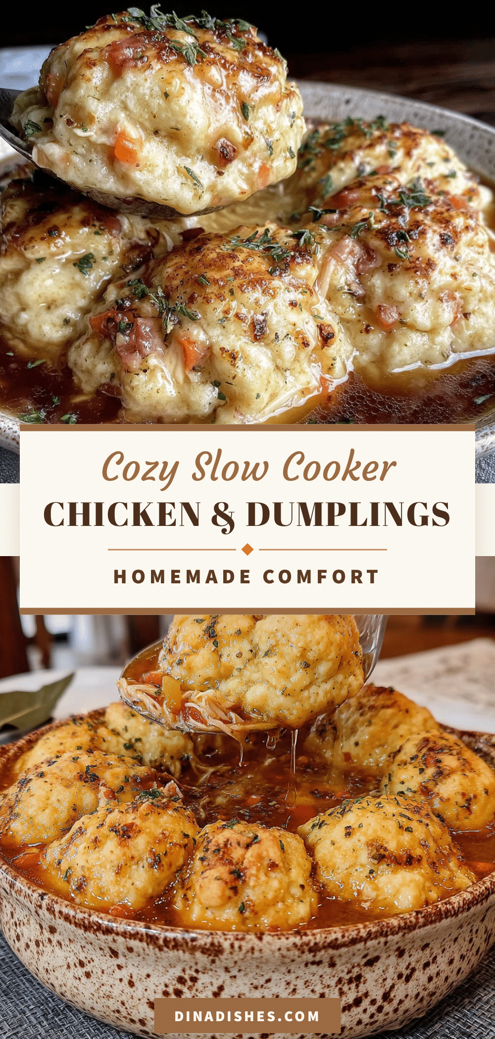 slow cooker chicken and dumplings recipe
