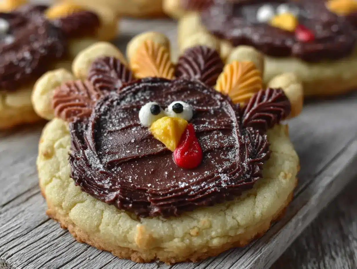 Thanksgiving sugar cookies preparation steps