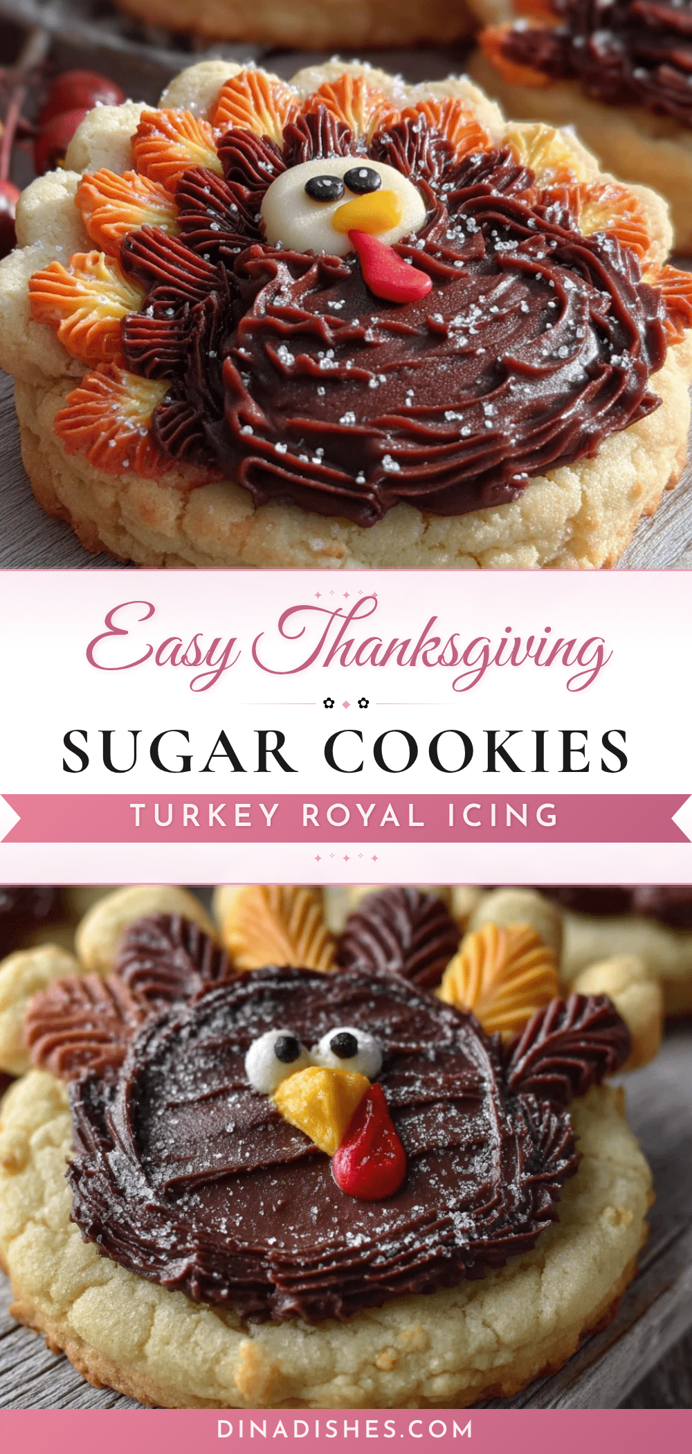 Thanksgiving sugar cookies recipe