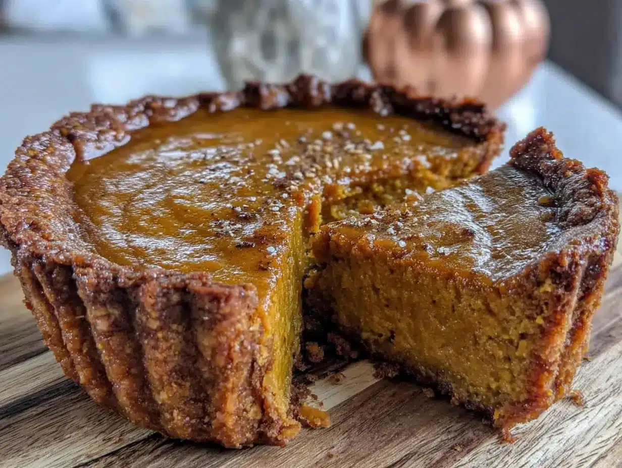 3-ingredient pumpkin pie preparation steps