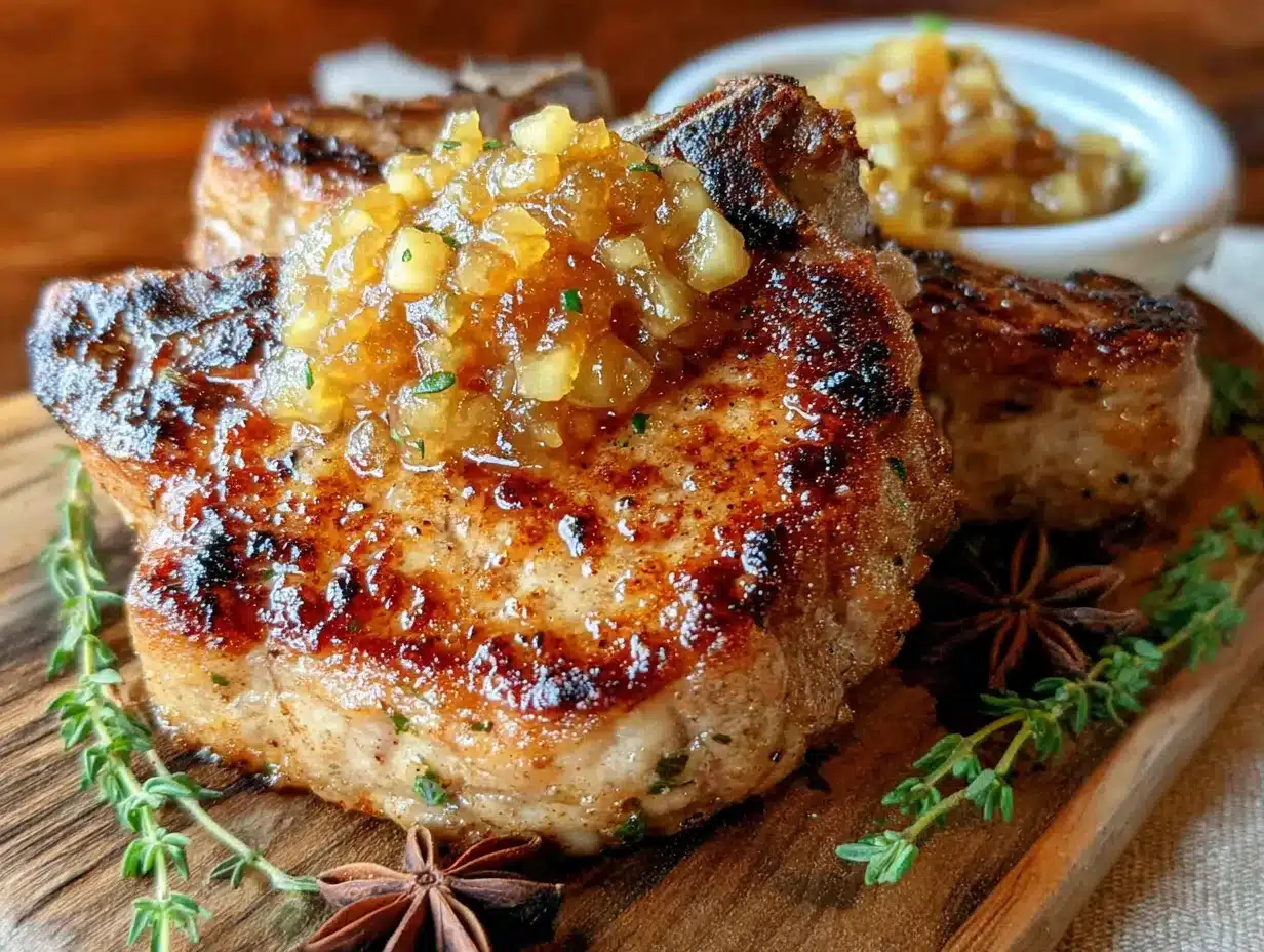 air fryer pork chops preparation steps