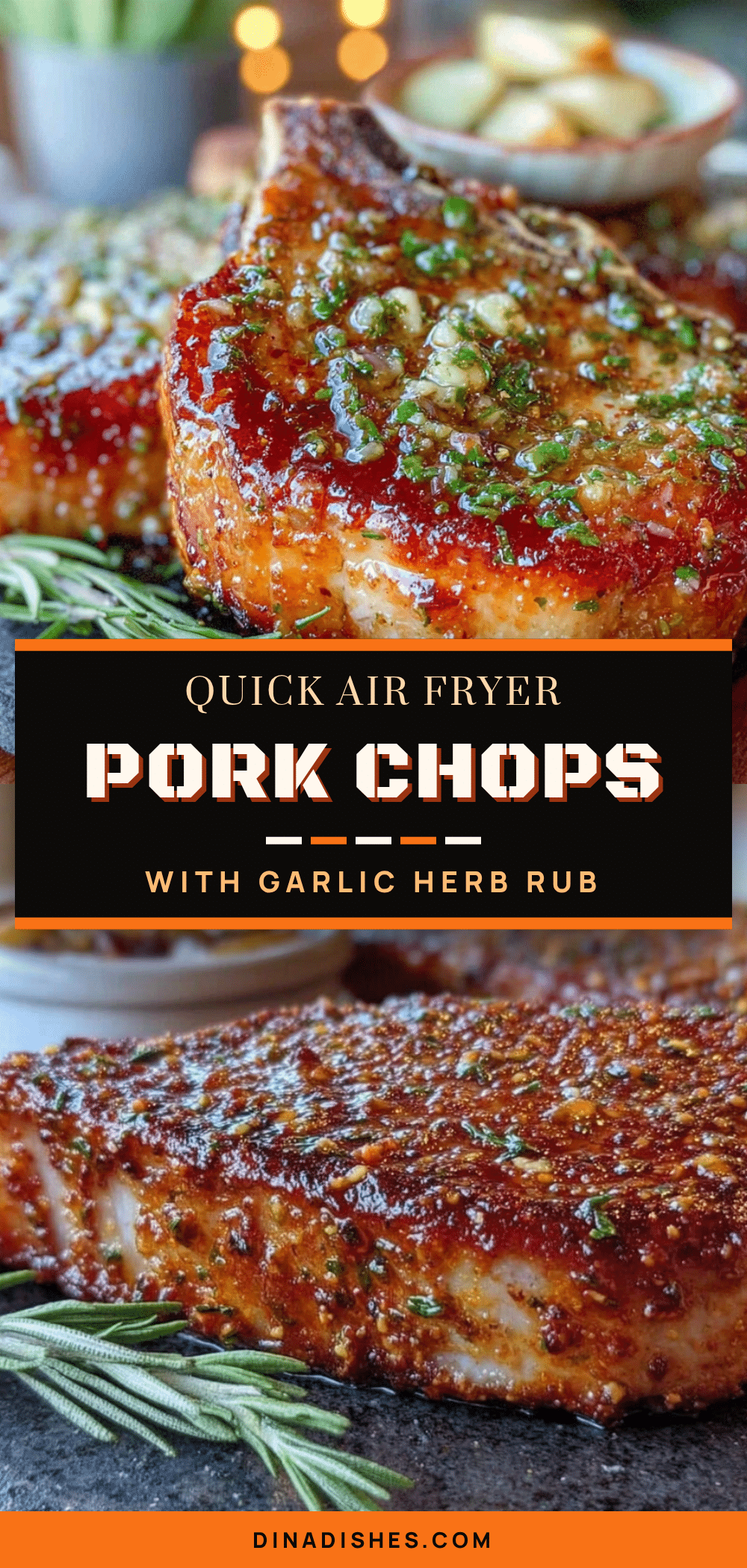 air fryer pork chops recipe