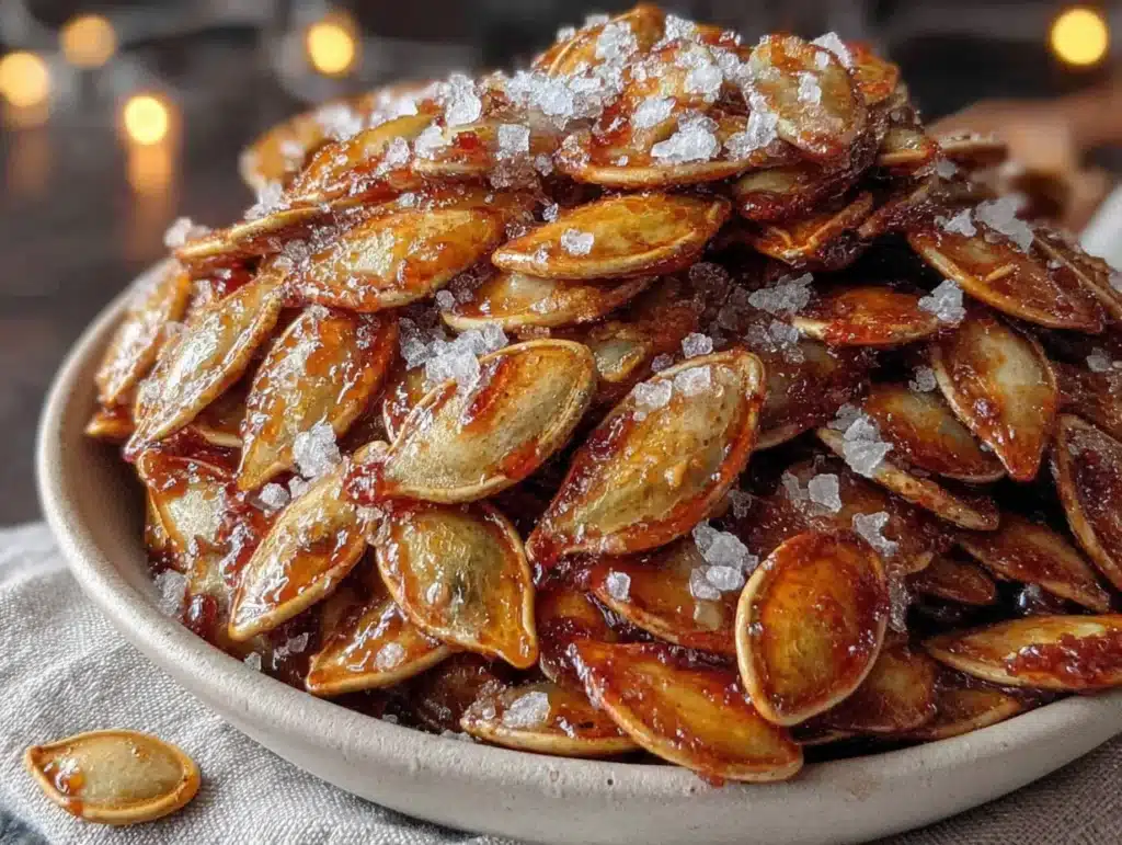 air fryer pumpkin seeds - featured image