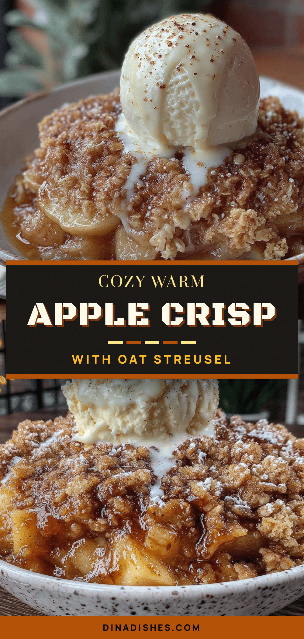 apple crisp with oat streusel recipe