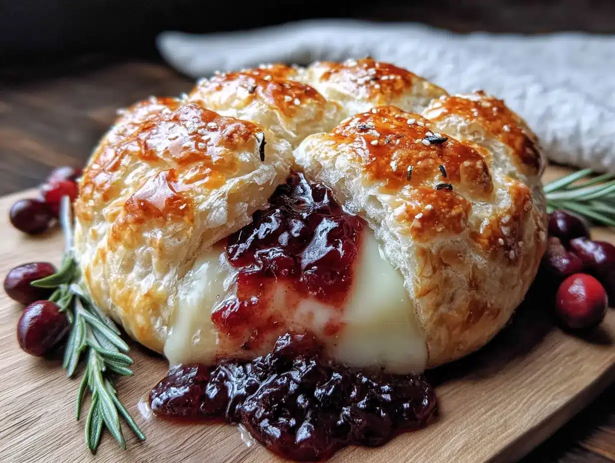 baked brie with honey preparation steps