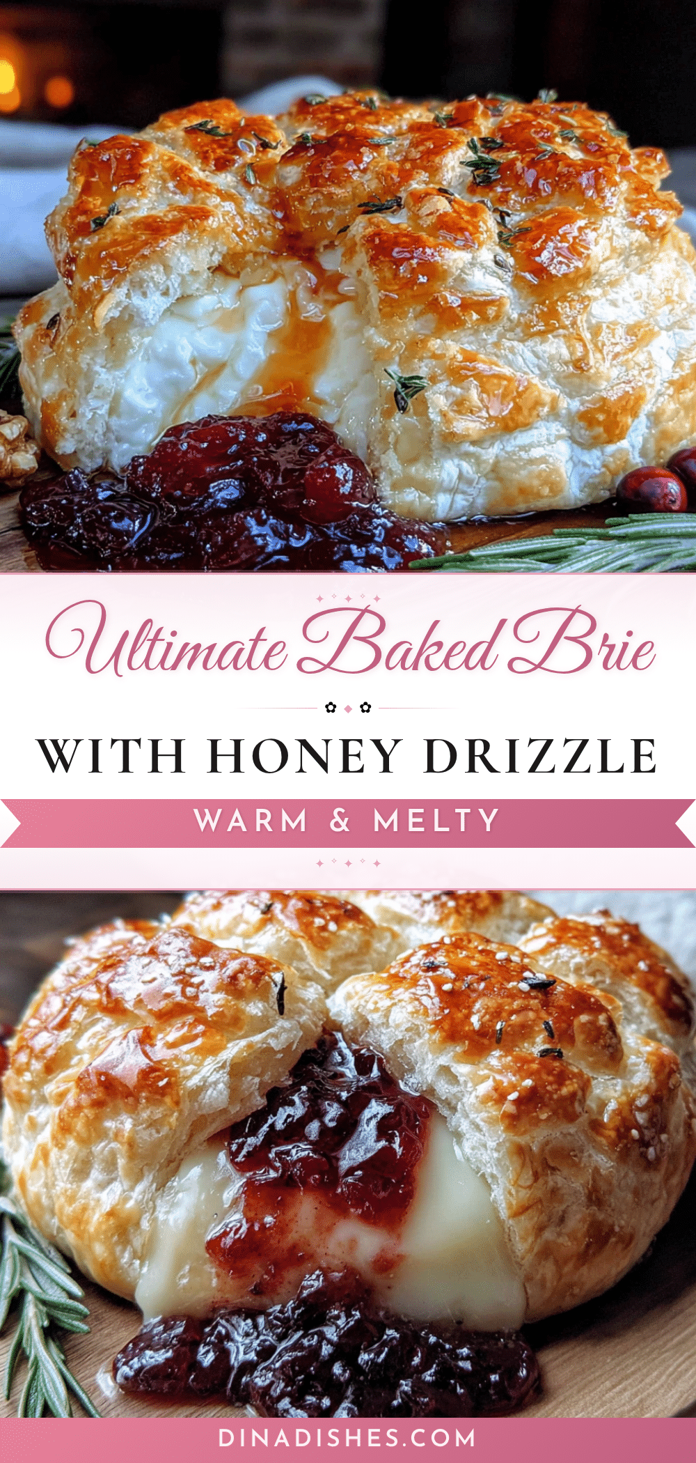baked brie with honey recipe