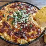baked buffalo chicken dip - featured image