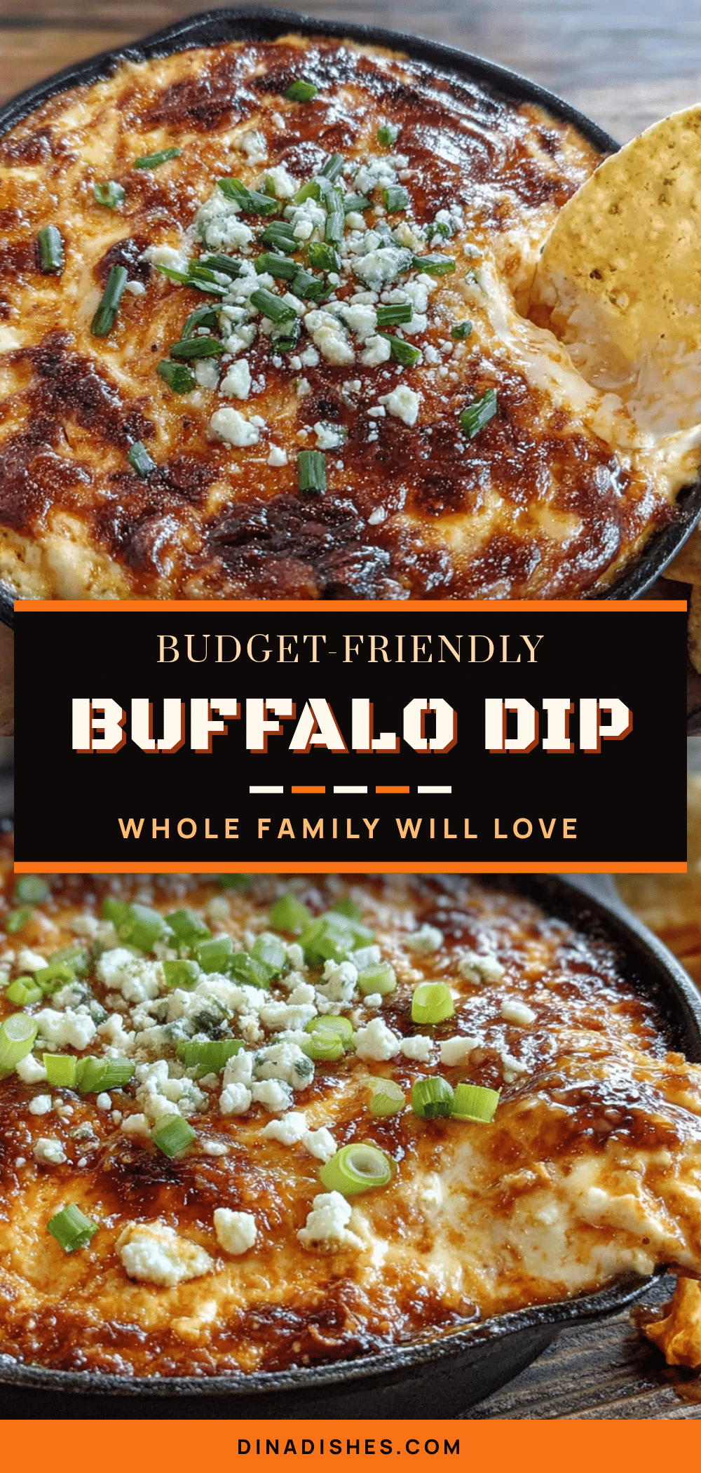 baked buffalo chicken dip recipe