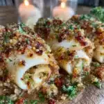 baked stuffed calamari - featured image