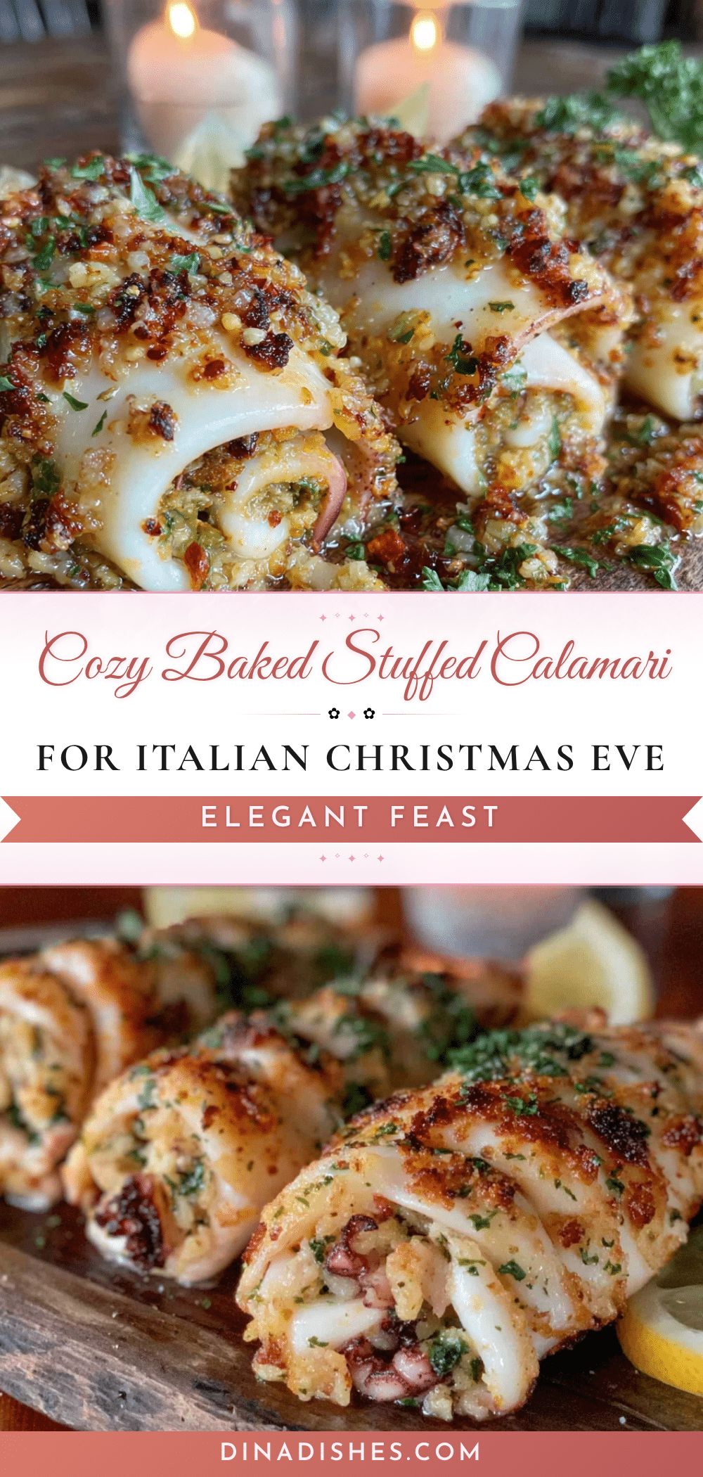 baked stuffed calamari recipe