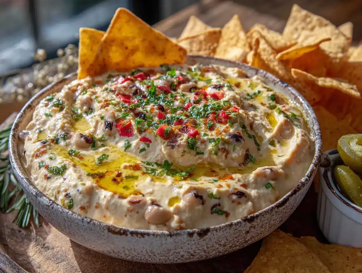 black-eyed pea dip preparation steps