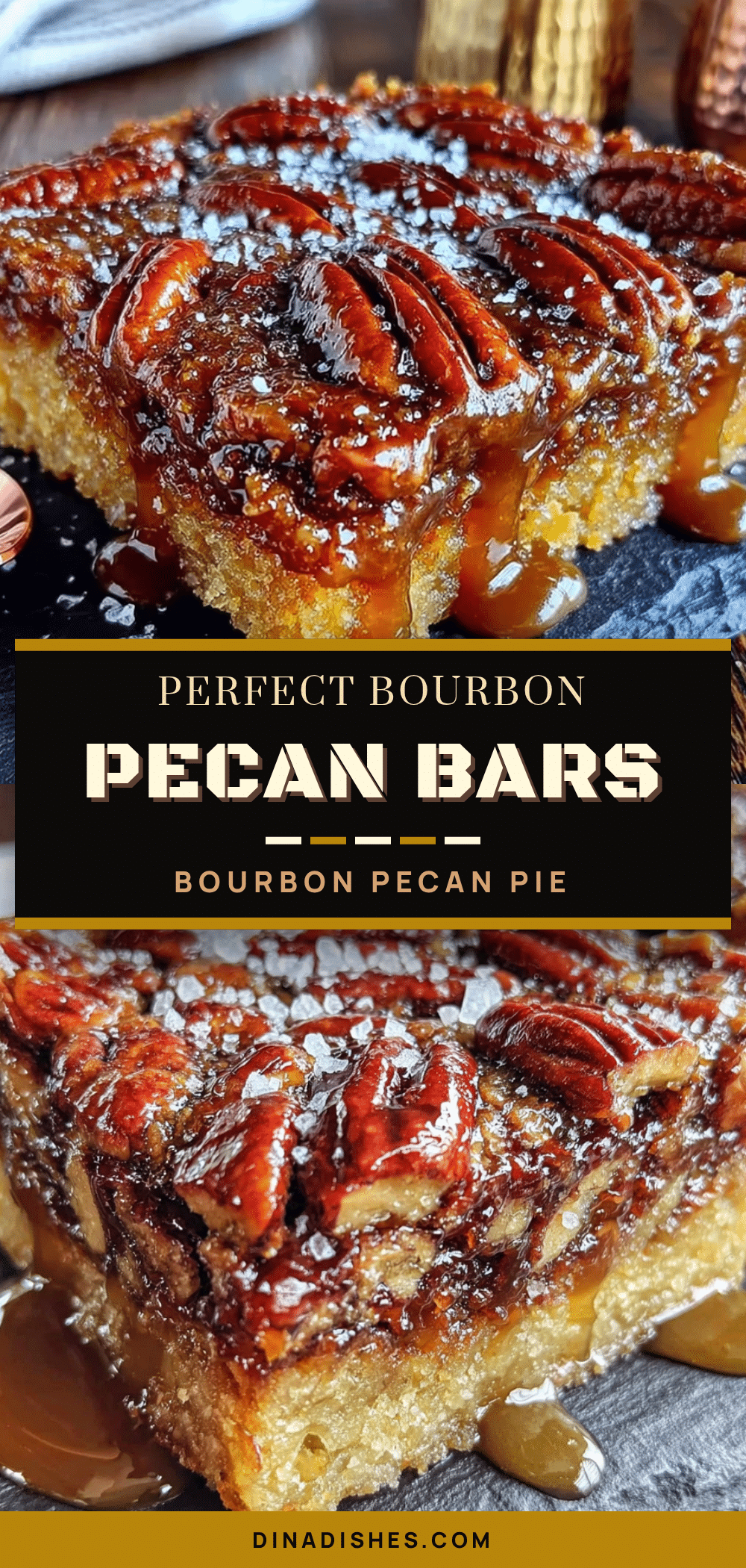 bourbon pecan pie bars recipe