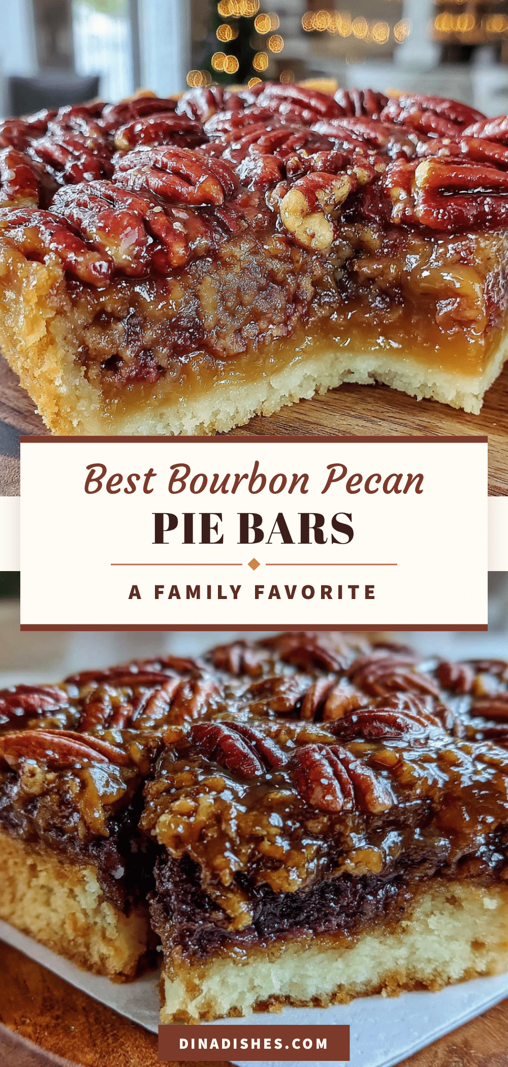 bourbon pecan pie bars recipe