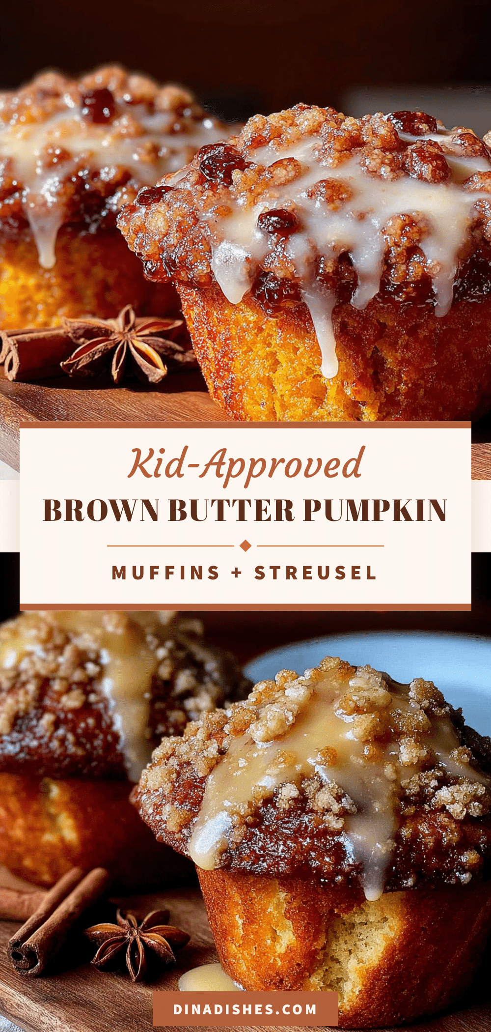 brown butter pumpkin muffins recipe