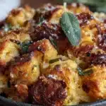 brown butter sage stuffing with sourdough - featured image