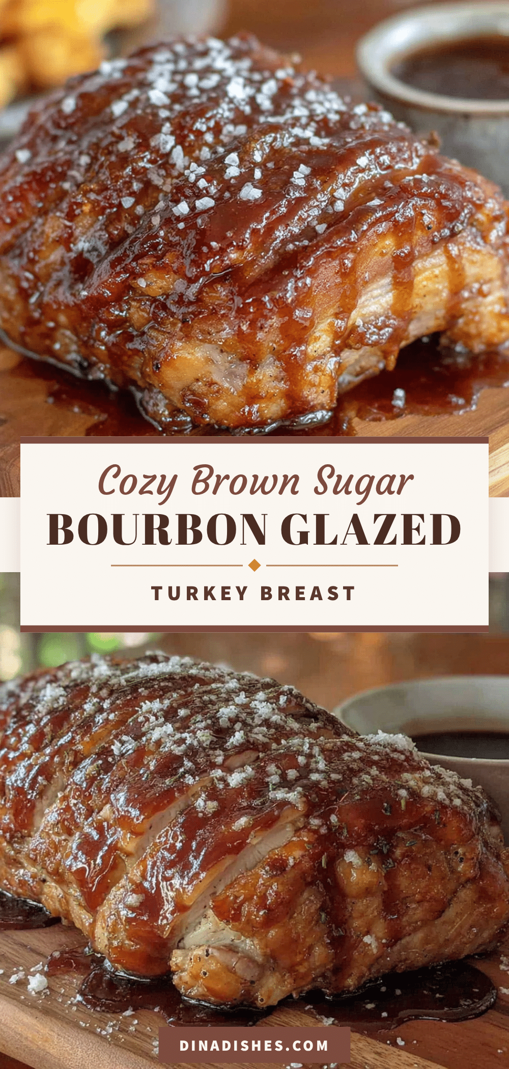brown sugar bourbon glazed turkey breast recipe